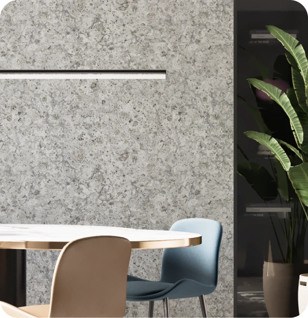 Dot abstract minimalist wallpaper perfect for dining room